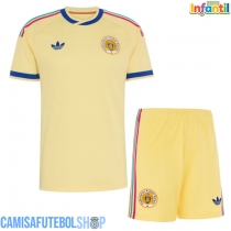 Camisa de time de futebol Curaçao Replicas 2º Equipamento Infantil Mundo 2026 Manga Curta (+ Calças curtas)